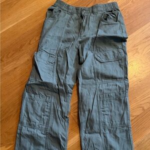 Aeropostale Women's Olive Wide Leg Pants